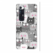 Чехлы с Котиками для Xiaomi Mi 10s (VPrint) Рисованные котики - купить на Floy.com.ua