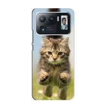 Чехлы с Котиками для Xiaomi Mi 11 Ultra (VPrint) Прыжок кота - купить на Floy.com.ua