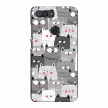 Чехлы с Котиками для Xiaomi Mi8 Lite (VPrint) Рисованные котики - купить на Floy.com.ua