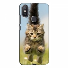 Чехлы с Котиками для Xiaomi Mi A2 Lite (VPrint) Прыжок кота - купить на Floy.com.ua