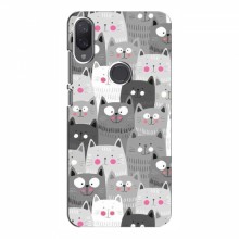 Чехлы с Котиками для Xiaomi Mi Play (VPrint) Рисованные котики - купить на Floy.com.ua