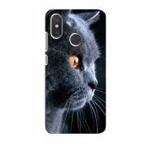 Чехлы с Котиками для Xiaomi Mi8 (VPrint) Серый Кот - купить на Floy.com.ua