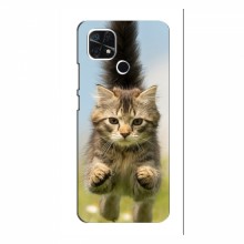 Чехлы с Котиками для Xiaomi Redmi 10A (VPrint) Прыжок кота - купить на Floy.com.ua