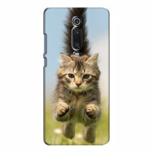 Чехлы с Котиками для Xiaomi Mi 9T Pro (VPrint) Прыжок кота - купить на Floy.com.ua