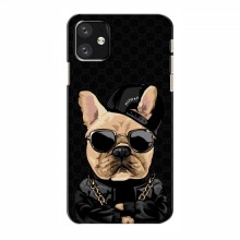 Чехлы с крутыми принтами для iPhone 12 - (PREMIUMPrint) Стильная собака - купить на Floy.com.ua