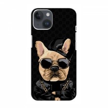 Чехлы с крутыми принтами для iPhone 15 - (PREMIUMPrint) Стильная собака - купить на Floy.com.ua