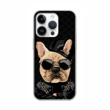 Чехлы с крутыми принтами для iPhone 16 Pro Max - (PREMIUMPrint) Стильная собака - купить на Floy.com.ua