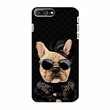 Чехлы с крутыми принтами для iPhone 8 Plus - (PREMIUMPrint) Стильная собака - купить на Floy.com.ua