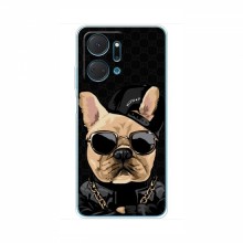 Чехлы с крутыми принтами для Huawei Honor X7a - (PREMIUMPrint) Стильная собака - купить на Floy.com.ua