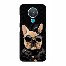Чехлы с крутыми принтами для Nokia Nokia 1.4 - (PREMIUMPrint) Стильная собака - купить на Floy.com.ua