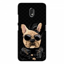 Чехлы с крутыми принтами для Nokia 2.2 (2019) - (PREMIUMPrint) Стильная собака - купить на Floy.com.ua