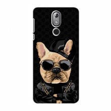 Чехлы с крутыми принтами для Nokia 3.2 (2019) - (PREMIUMPrint) Стильная собака - купить на Floy.com.ua