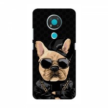 Чехлы с крутыми принтами для Nokia 3.4 - (PREMIUMPrint) Стильная собака - купить на Floy.com.ua