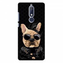 Чехлы с крутыми принтами для Nokia 5.1 - (PREMIUMPrint) Стильная собака - купить на Floy.com.ua