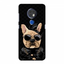 Чехлы с крутыми принтами для Nokia 6.2 (2019) - (PREMIUMPrint) Стильная собака - купить на Floy.com.ua