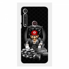 Чехлы с крутыми принтами для Motorola MOTO G8 Plus - (PREMIUMPrint) Супер Марио - купить на Floy.com.ua