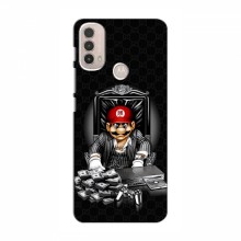 Чехлы с крутыми принтами для Motorola MOTO E40 - (PREMIUMPrint) Супер Марио - купить на Floy.com.ua