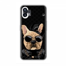 Чехлы с крутыми принтами для Nothing Phone 1 - (PREMIUMPrint) Стильная собака - купить на Floy.com.ua