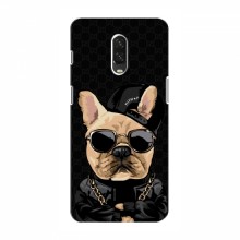 Чехлы с крутыми принтами для OnePlus 6T - (PREMIUMPrint) Стильная собака - купить на Floy.com.ua