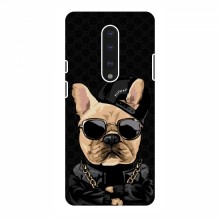 Чехлы с крутыми принтами для OnePlus 7 - (PREMIUMPrint) Стильная собака - купить на Floy.com.ua