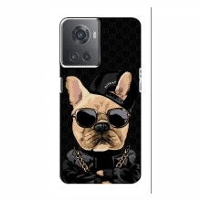 Чехлы с крутыми принтами для OnePlus ACE (10R) - (PREMIUMPrint) Стильная собака - купить на Floy.com.ua