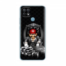 Чехлы с крутыми принтами для OPPO A15 - (PREMIUMPrint) Супер Марио - купить на Floy.com.ua