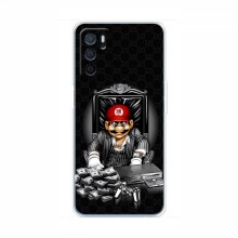 Чехлы с крутыми принтами для OPPO A16 - (PREMIUMPrint) Супер Марио - купить на Floy.com.ua