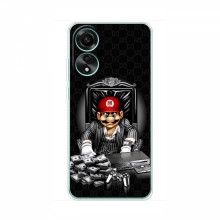Чехлы с крутыми принтами для OPPO A18 - (PREMIUMPrint) Супер Марио - купить на Floy.com.ua