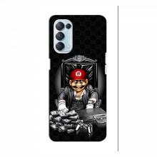 Чехлы с крутыми принтами для OPPO Reno 5 (4G) - (PREMIUMPrint) Супер Марио - купить на Floy.com.ua