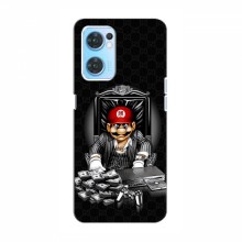 Чехлы с крутыми принтами для OPPO Reno 7 4G - (PREMIUMPrint) Супер Марио - купить на Floy.com.ua