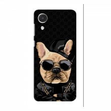 Чехлы с крутыми принтами для Samsung Galaxy A03 Core - (PREMIUMPrint) Стильная собака - купить на Floy.com.ua