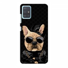 Чехлы с крутыми принтами для Samsung Galaxy A51 5G (A516) - (PREMIUMPrint) Стильная собака - купить на Floy.com.ua