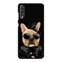 Чехлы с крутыми принтами для Samsung Galaxy A70 2019 (A705F) - (PREMIUMPrint) Стильная собака - купить на Floy.com.ua