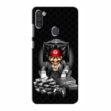 Чехлы с крутыми принтами для Samsung Galaxy M11 - (PREMIUMPrint) Супер Марио - купить на Floy.com.ua