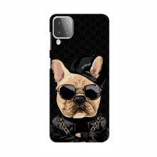 Чехлы с крутыми принтами для Samsung Galaxy M12 - (PREMIUMPrint) Стильная собака - купить на Floy.com.ua