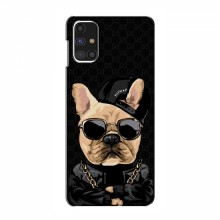 Чехлы с крутыми принтами для Samsung Galaxy M31s - (PREMIUMPrint) Стильная собака - купить на Floy.com.ua