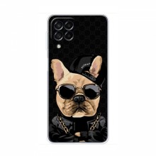 Чехлы с крутыми принтами для Samsung Galaxy M32 - (PREMIUMPrint) Стильная собака - купить на Floy.com.ua