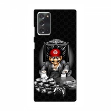 Чехлы с крутыми принтами для Samsung Galaxy Note 20 - (PREMIUMPrint) Супер Марио - купить на Floy.com.ua