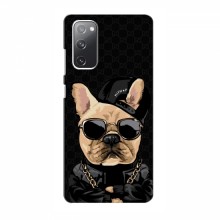 Чехлы с крутыми принтами для Samsung Galaxy S20 FE - (PREMIUMPrint) Стильная собака - купить на Floy.com.ua