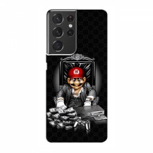 Чехлы с крутыми принтами для Samsung Galaxy S21 Ultra - (PREMIUMPrint) Супер Марио - купить на Floy.com.ua