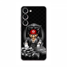 Чехлы с крутыми принтами для Samsung Galaxy S24 Plus - (PREMIUMPrint) Супер Марио - купить на Floy.com.ua