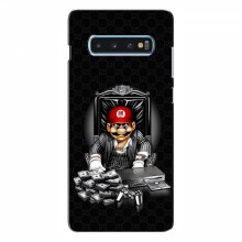 Чехлы с крутыми принтами для Samsung S10 Plus - (PREMIUMPrint) Супер Марио - купить на Floy.com.ua