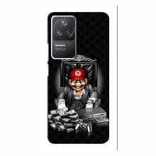 Чехлы с крутыми принтами для Xiaomi POCO F4 (5G) - (PREMIUMPrint) Супер Марио - купить на Floy.com.ua