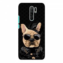 Чехлы с крутыми принтами для Xiaomi Redmi 9 - (PREMIUMPrint) Стильная собака - купить на Floy.com.ua