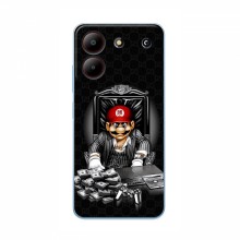 Чехлы с крутыми принтами для ZTE Blade A54 - (PREMIUMPrint) Супер Марио - купить на Floy.com.ua
