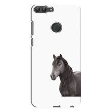Чехлы с Лошадью для Huawei P Smart (VPrint) Черный Конь - купить на Floy.com.ua