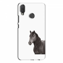 Чехлы с Лошадью для Huawei P Smart Plus (VPrint) Черный Конь - купить на Floy.com.ua