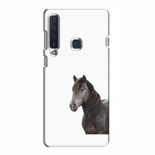 Чехлы с Лошадью для Samsung A9 2018 (VPrint) Черный Конь - купить на Floy.com.ua