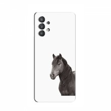 Чехлы с Лошадью для Самсунг А32 (5G) (VPrint) Черный Конь - купить на Floy.com.ua