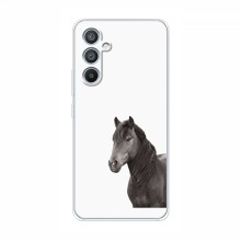 Чехлы с Лошадью для Самсунг А55 (5G) (VPrint) Черный Конь - купить на Floy.com.ua